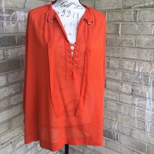 Gucci orange tunic